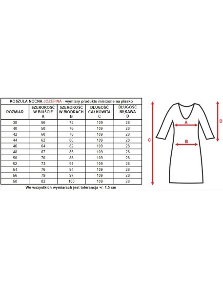 Shirt night women's with short sleeve Mewa...