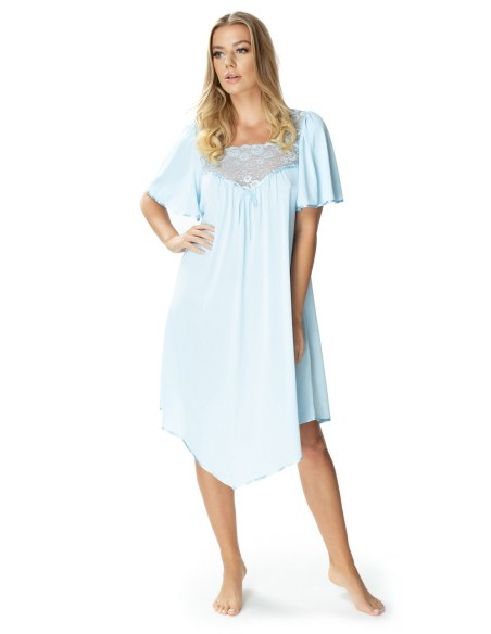 Koszula nocna damska z krótkim rękawem Mewa Józefina 