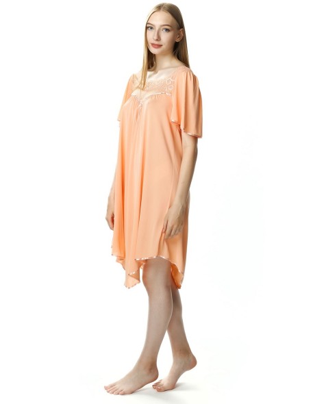 Koszula nocna damska z krótkim rękawem Mewa...