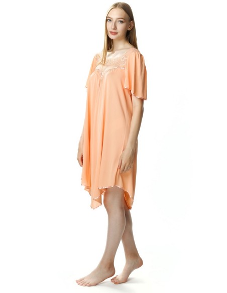 Shirt night women's with short sleeve Mewa Józefina