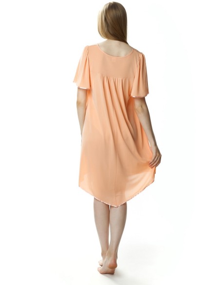 Koszula nocna damska z krótkim rękawem Mewa Józefina 