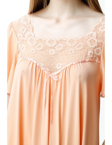 Shirt night women's with short sleeve Mewa Józefina