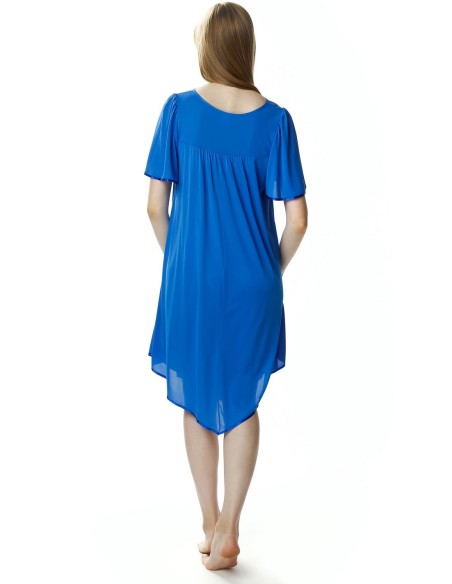 Koszula nocna damska z krótkim rękawem Mewa Józefina 