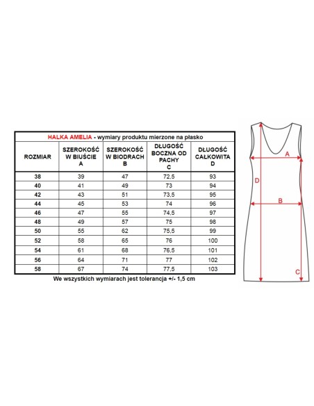 Slip women's camisole, Mewa 4127