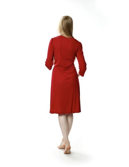 Bathrobe with wiskozy na summer Mewa Laura