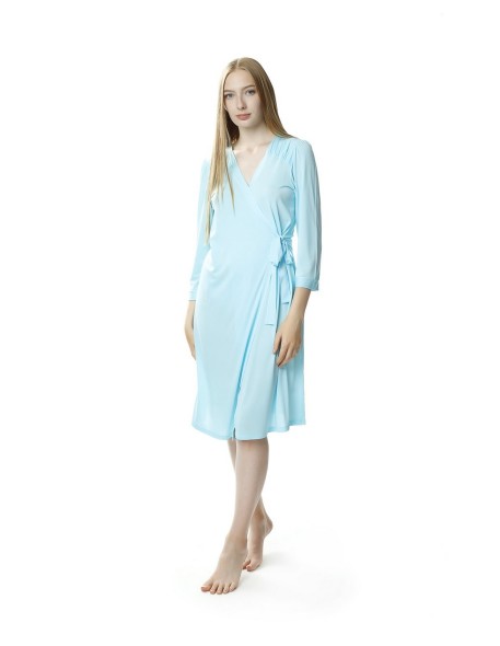 Bathrobe with wiskozy na summer Mewa Laura