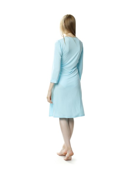 Bathrobe with wiskozy na summer Mewa Laura