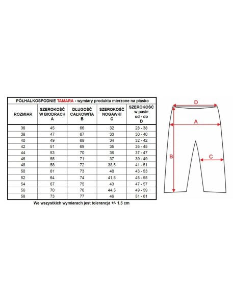Slip spódnico trousers Mewa Tamara