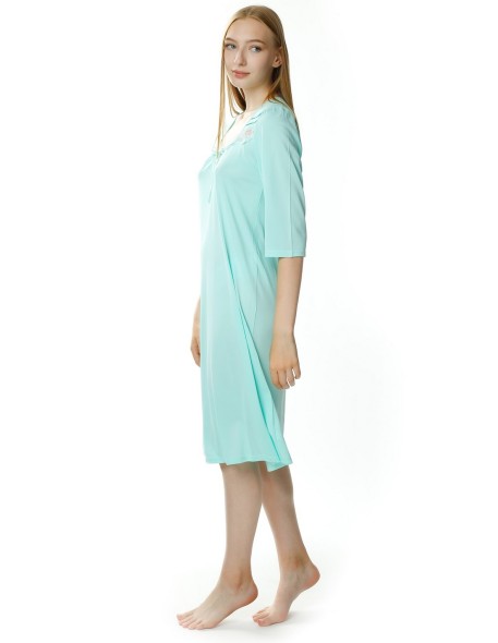Nocna koszula damska rękaw 3/4 Mewa Melisa 