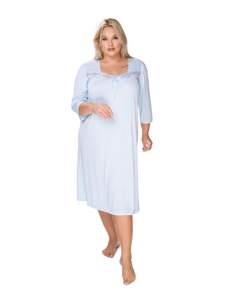 Nocna koszula damska rękaw 3/4 Mewa Melisa 