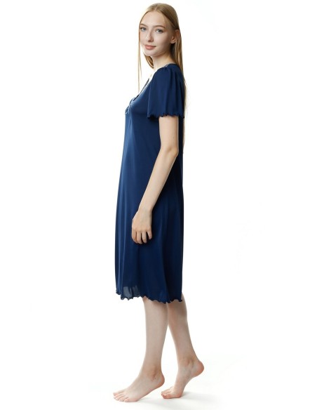 Shirt night women's with wiskozy Mewa Doris 6076