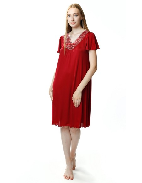 Koszula nocna damska z wiskozy Mewa Doris 6076