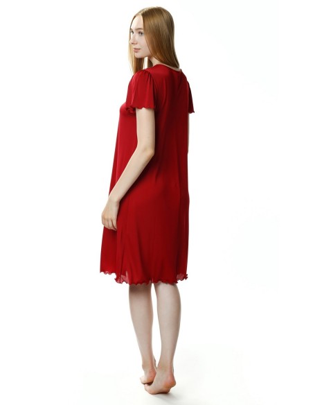 Koszula nocna damska z wiskozy Mewa Doris 6076