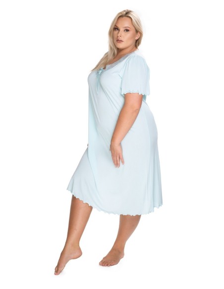 Shirt night women's with wiskozy Mewa Doris 6076