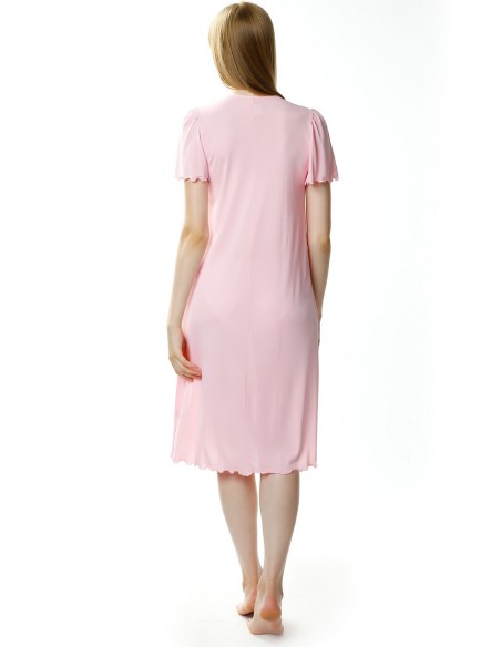 Shirt night women's with short sleeve, Mewa 4112