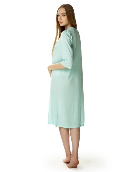 Shirt women's night with short sleeve, Mewa 4133