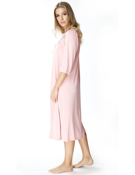 Shirt women's night with short sleeve, Mewa 4133