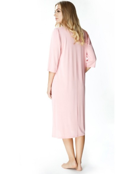 Koszula damska nocna z krótkim rękawem, Mewa 4133