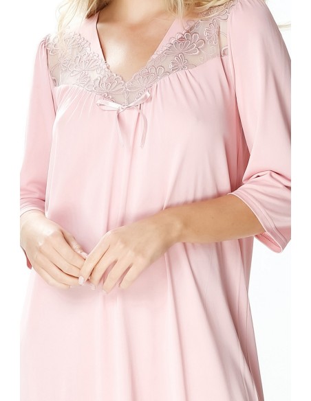 Shirt women's night with short sleeve, Mewa 4133