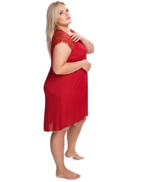 Shirt night short sleeve asymetryczna Mewa Mariola