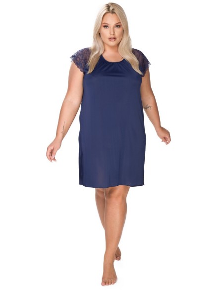 Shirt night short sleeve asymetryczna Mewa Mariola