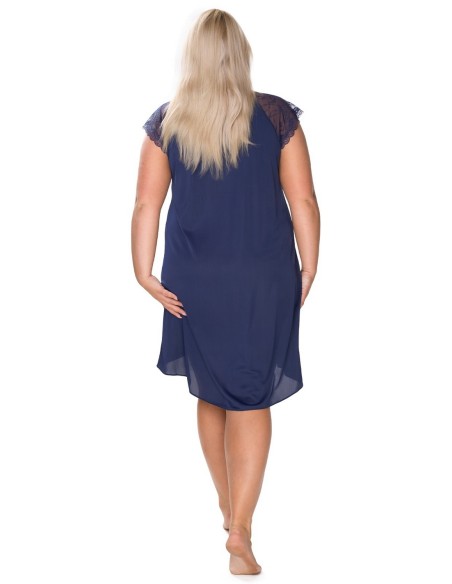 Shirt night short sleeve asymetryczna Mewa Mariola