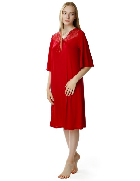 Koszula nocna z wiskozy Mewa Dagmara 