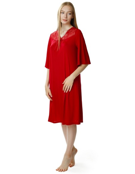 Koszula nocna z wiskozy Mewa Dagmara 