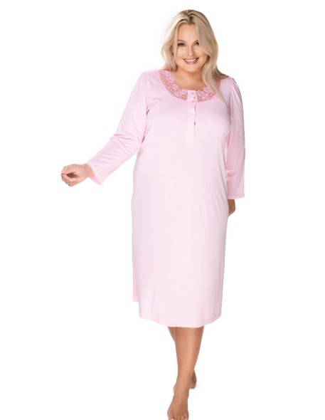 Shirt night with long sleeve Mewa Antonina