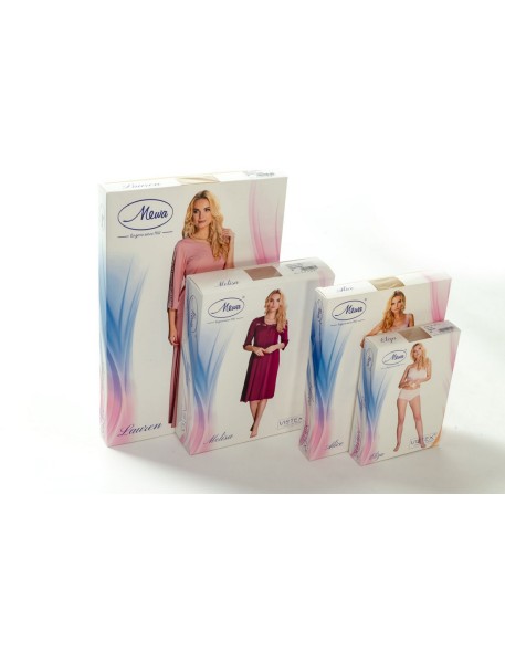 Pajamas women's long rozpinana Mewa Maria