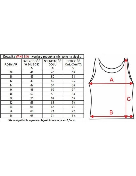 Sleeveless ladies' Mewa Vanessa