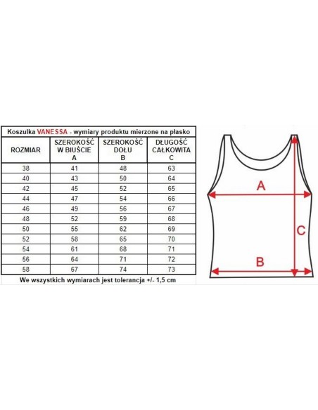 Sleeveless ladies' Mewa Vanessa