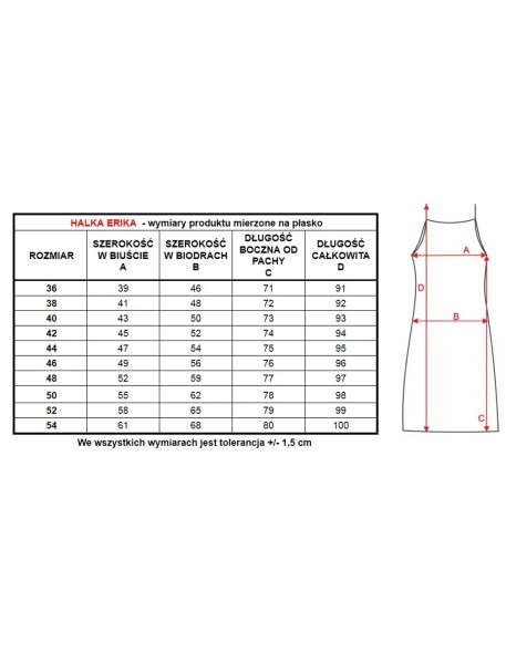 Slip under dress Mewa Erika 6277