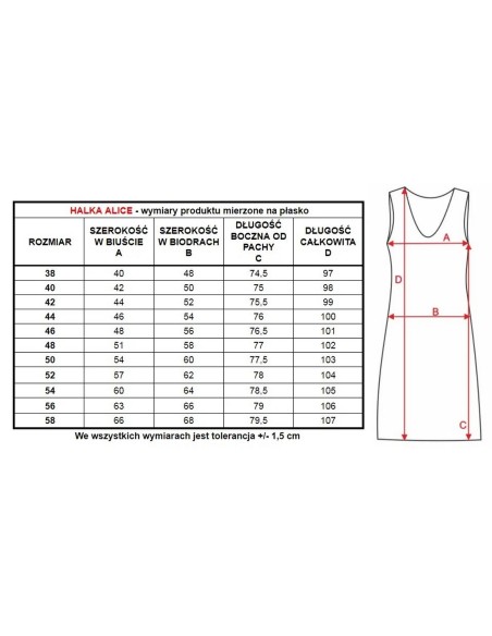 Wiskozowa slip women's Mewa Alice