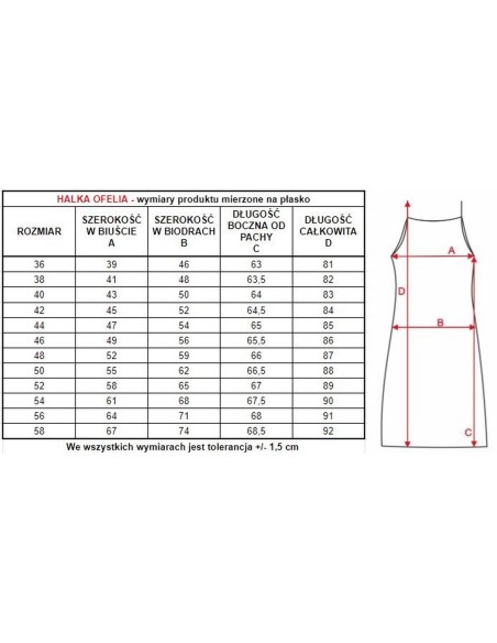 Slip under dress Mewa Ofelia 6118