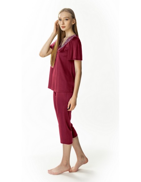 Dwuczęściowa pajamas women's short sleeve Mewa Xenia