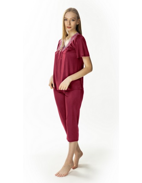 Dwuczęściowa pajamas women's short sleeve Mewa Xenia