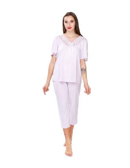 Dwuczęściowa pajamas women's short sleeve Mewa Xenia