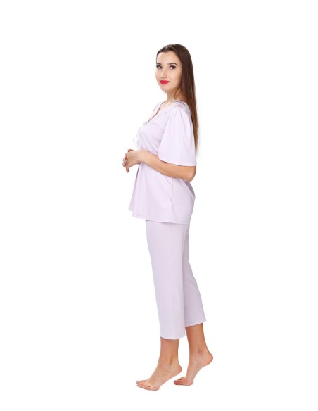 Dwuczęściowa pajamas women's short sleeve Mewa Xenia