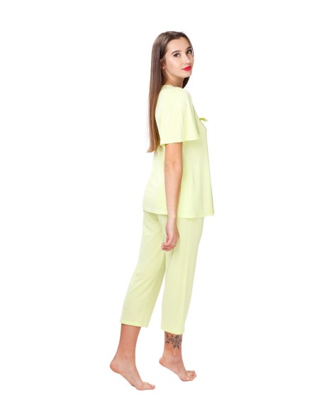 Dwuczęściowa piżama damska krótki rękaw Mewa...