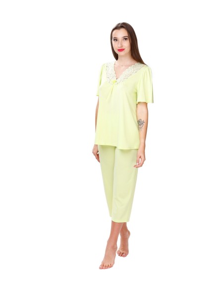 Dwuczęściowa pajamas women's short sleeve Mewa Xenia