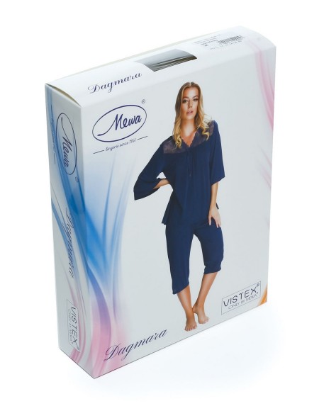 Pajamas women's with koronką Mewa Dagmara