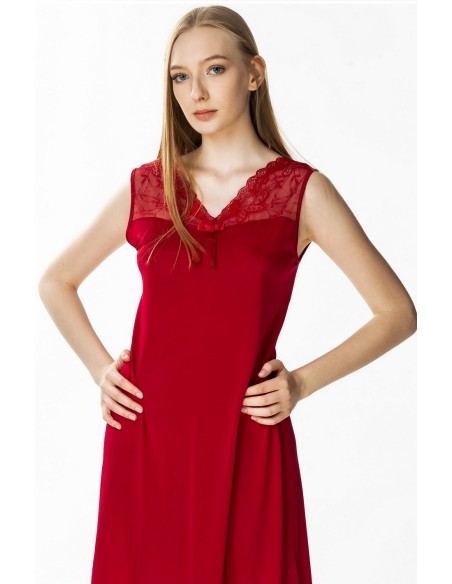 Shirt night with koronką Mewa Paula 6374