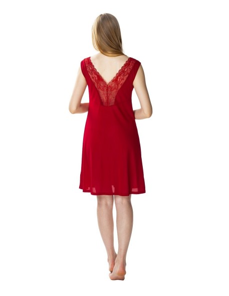 Shirt night with koronką Mewa Paula 6374