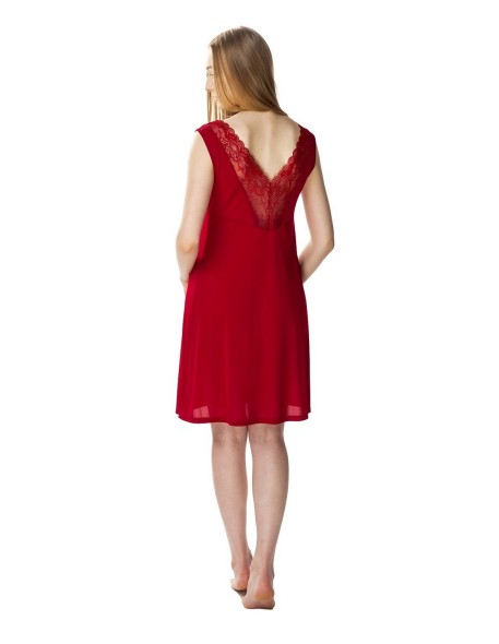 Shirt night with koronką Mewa Paula 6374