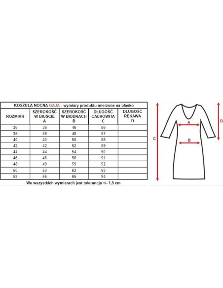 Slip under dress with koronką Mewa Gaja 6282