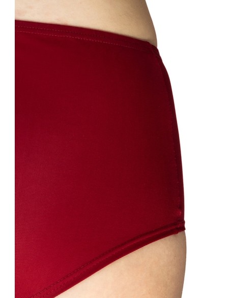 Gładkie figi damskie Mewa Eliza z wysokim stanem