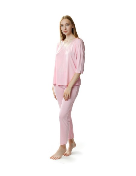 Pajamas with wiskozy women's 3/4 sleeve Mewa Vivien