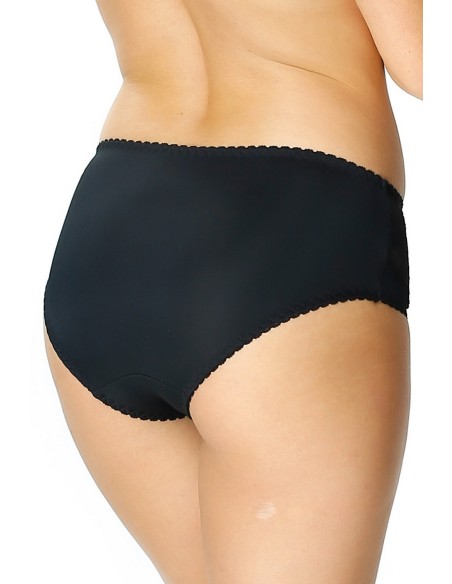 Figi damskie wysoki stan koronka Mewa Vera 