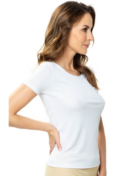 Blouse women's with short sleeve Mewa Otto